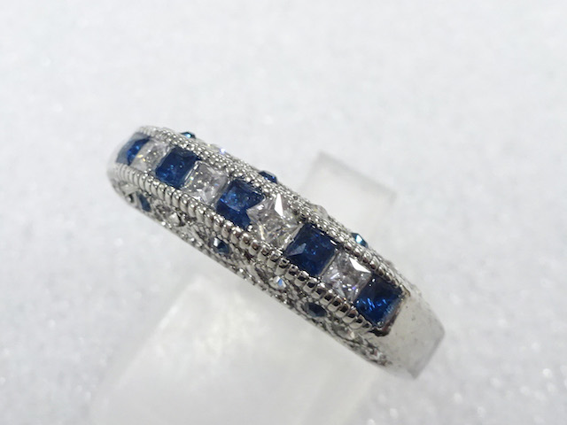 COLORED STONE FASHION RING / JP SIZE 20